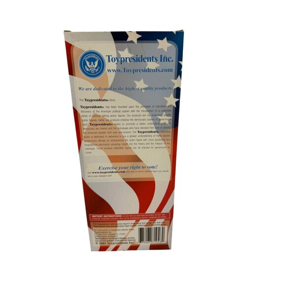 President George W. Bush Talking Action Figure 12" Limited Edition By Toypreside - Picture 5 of 6